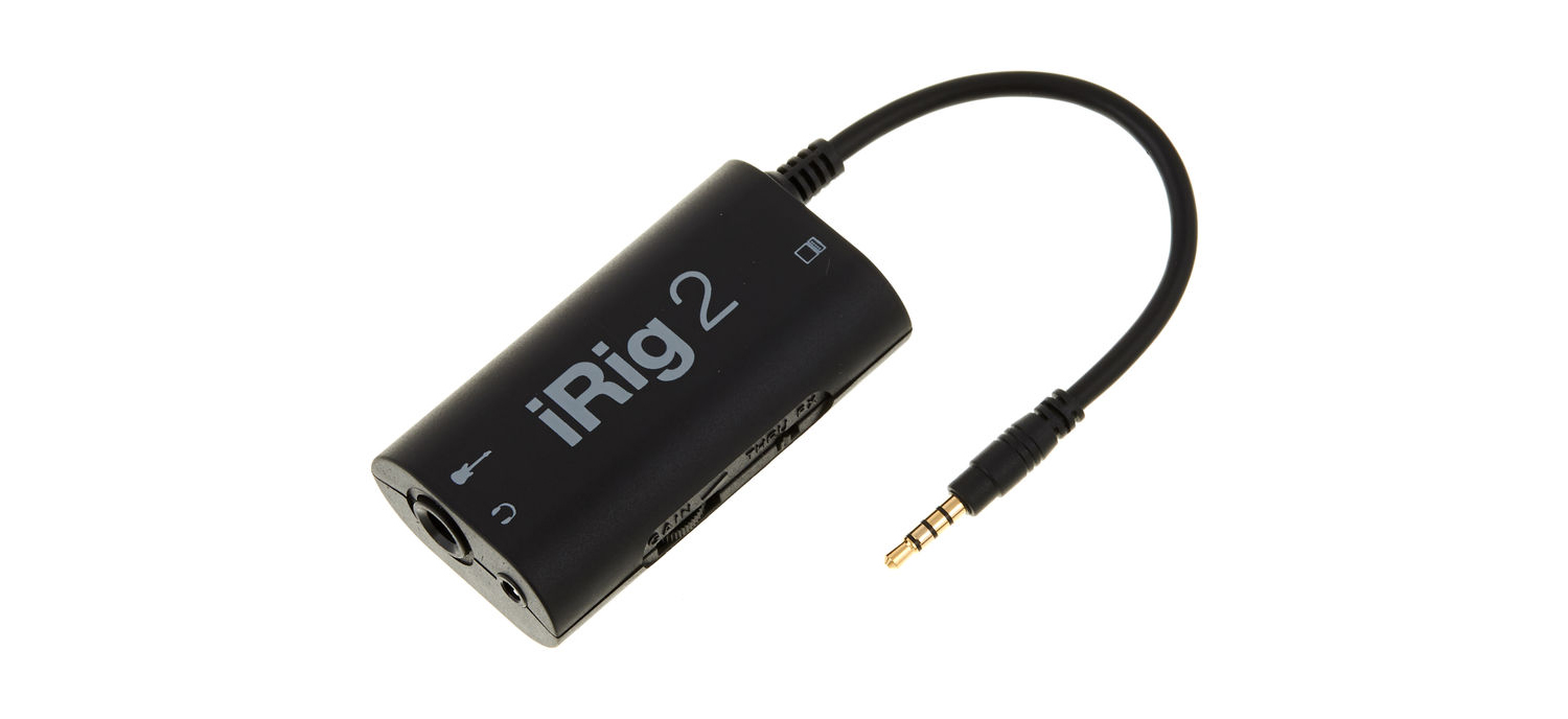 Interface Guitare Pour Smartphone IK Multimédia IRig 2