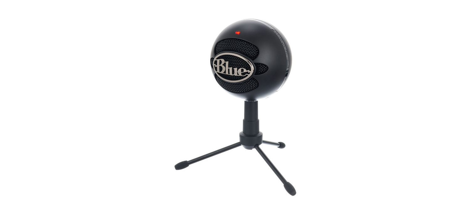 Microphone USB Pour Podcast Et Enregistrement Blue Microphones Snowball ICE USB Black