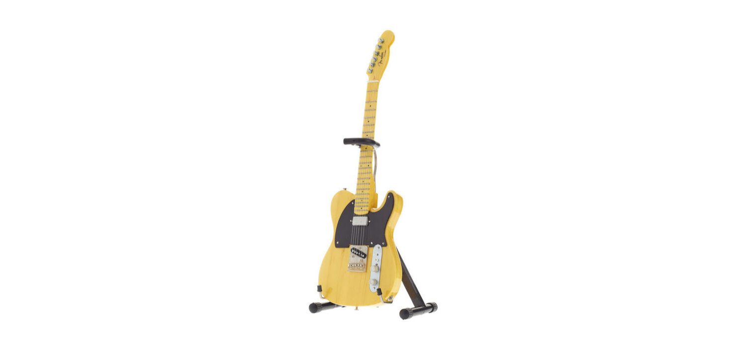 Mini Guitare Fender Telecaster Butterscotch Axe Heaven