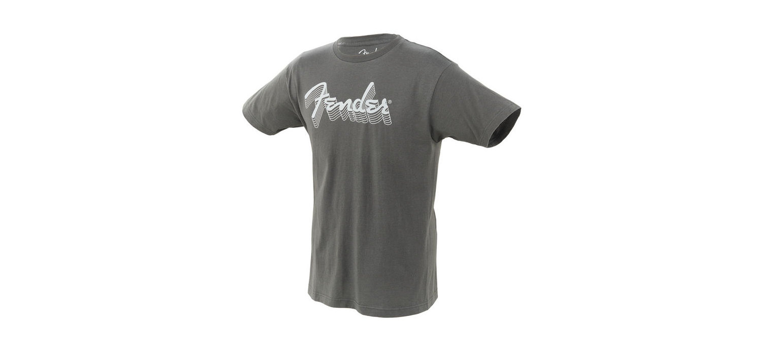 T-Shirt Fender Reflective Charcoal