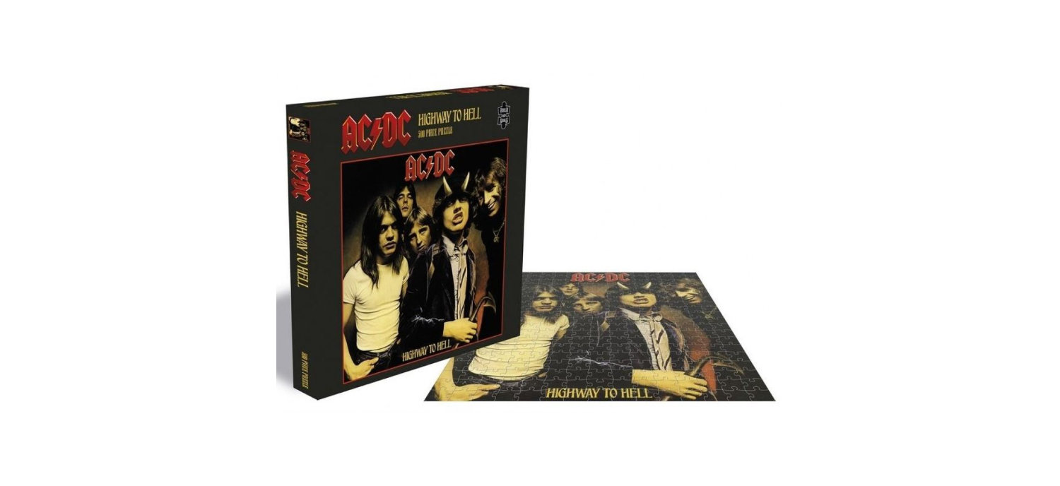 Puzzle AC/DC « Highway To Hell » Plastic Head Jigsaw