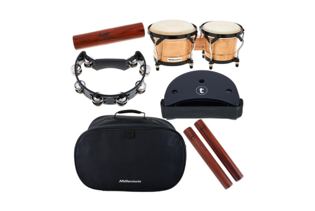 Mini Cajon Meinl Percussion MC1B - Surface Bouleau Baltique - Instrument Décoratif Pour Débutants Et Enfants