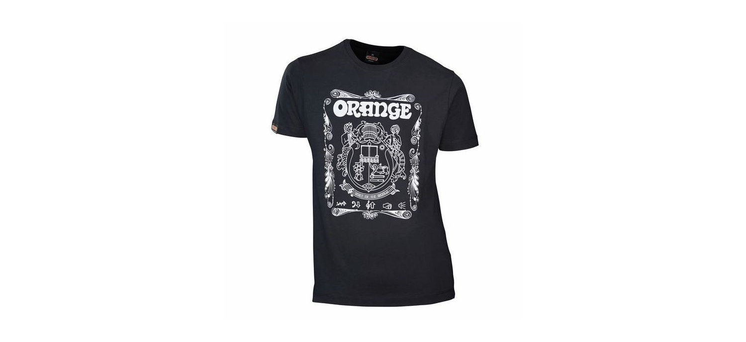 T-Shirt Orange Original Crest